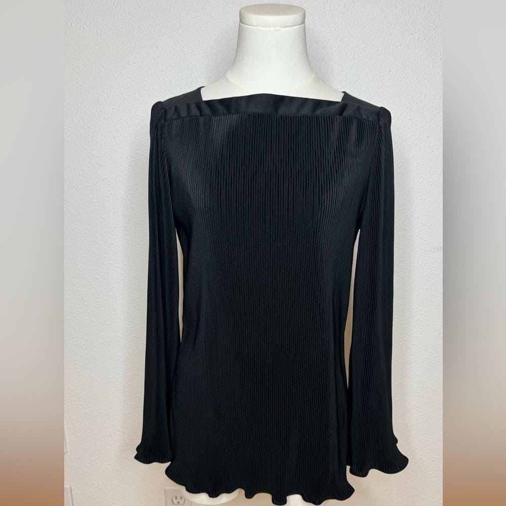Koret of California pleaded blouse VTG 70s